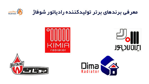 معرفی برندهای برتر تولید کننده رادیاتور شوفاژ