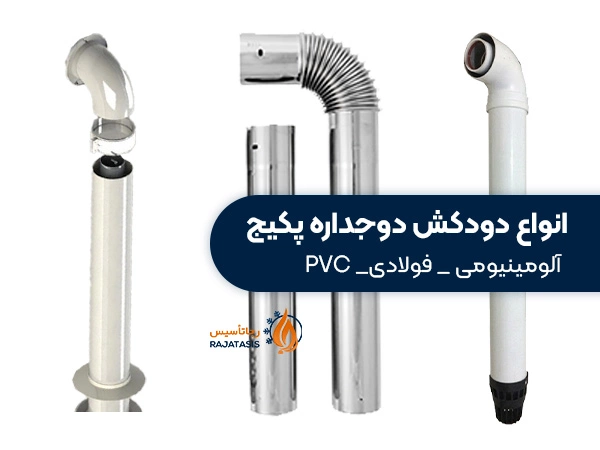 انواع دودکش دوجداره پکیج