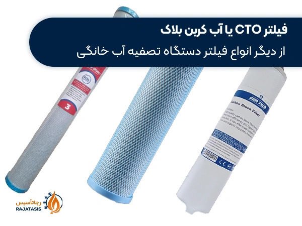 فیلتر دستگاه تصفیه اب خانگی CTO
