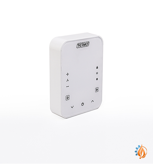 ترموستات دیجیتال فن کویل ترموپلاس-سفید